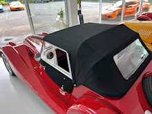 MORGAN PLUS FOUR FINISHED IN METALLIC RED