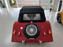 MORGAN PLUS FOUR FINISHED IN METALLIC RED