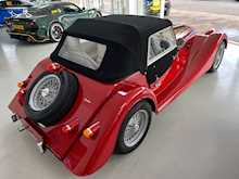MORGAN PLUS FOUR FINISHED IN METALLIC RED