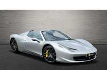 FERRARI 458 SPIDER FINISHED IN ARGENTO NURBURGRING