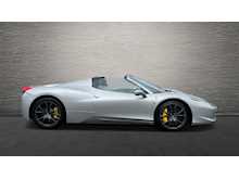 FERRARI 458 SPIDER FINISHED IN ARGENTO NURBURGRING