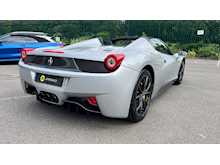 FERRARI 458 SPIDER FINISHED IN ARGENTO NURBURGRING