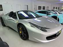 FERRARI 458 SPIDER FINISHED IN ARGENTO NURBURGRING