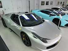 FERRARI 458 SPIDER FINISHED IN ARGENTO NURBURGRING