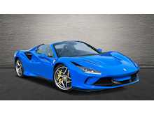 FERRARI F8 SPIDER FINISHED IN AZZURO DINO