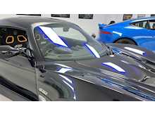 LOTUS EXIGE SPORT 410 FINISHED STARLIGHT BLACK WITH YELLOW DECALS