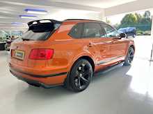 BENTLEY BENTAYGA V8 FINISHED IN ORANGE FLAME