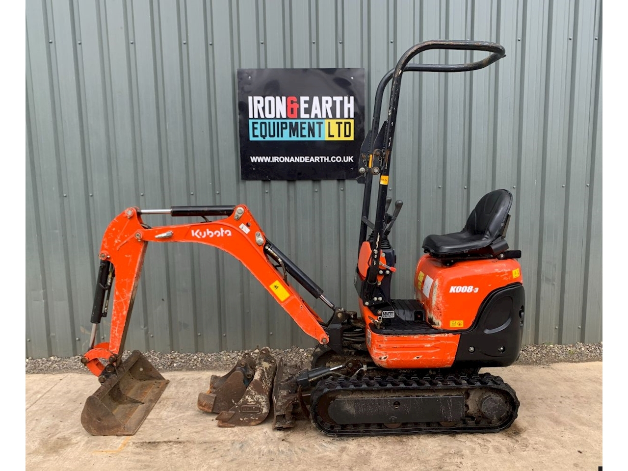 Used 2016 Kubota K0083 2016 For Sale (U11) Iron & Earth Equipment Ltd