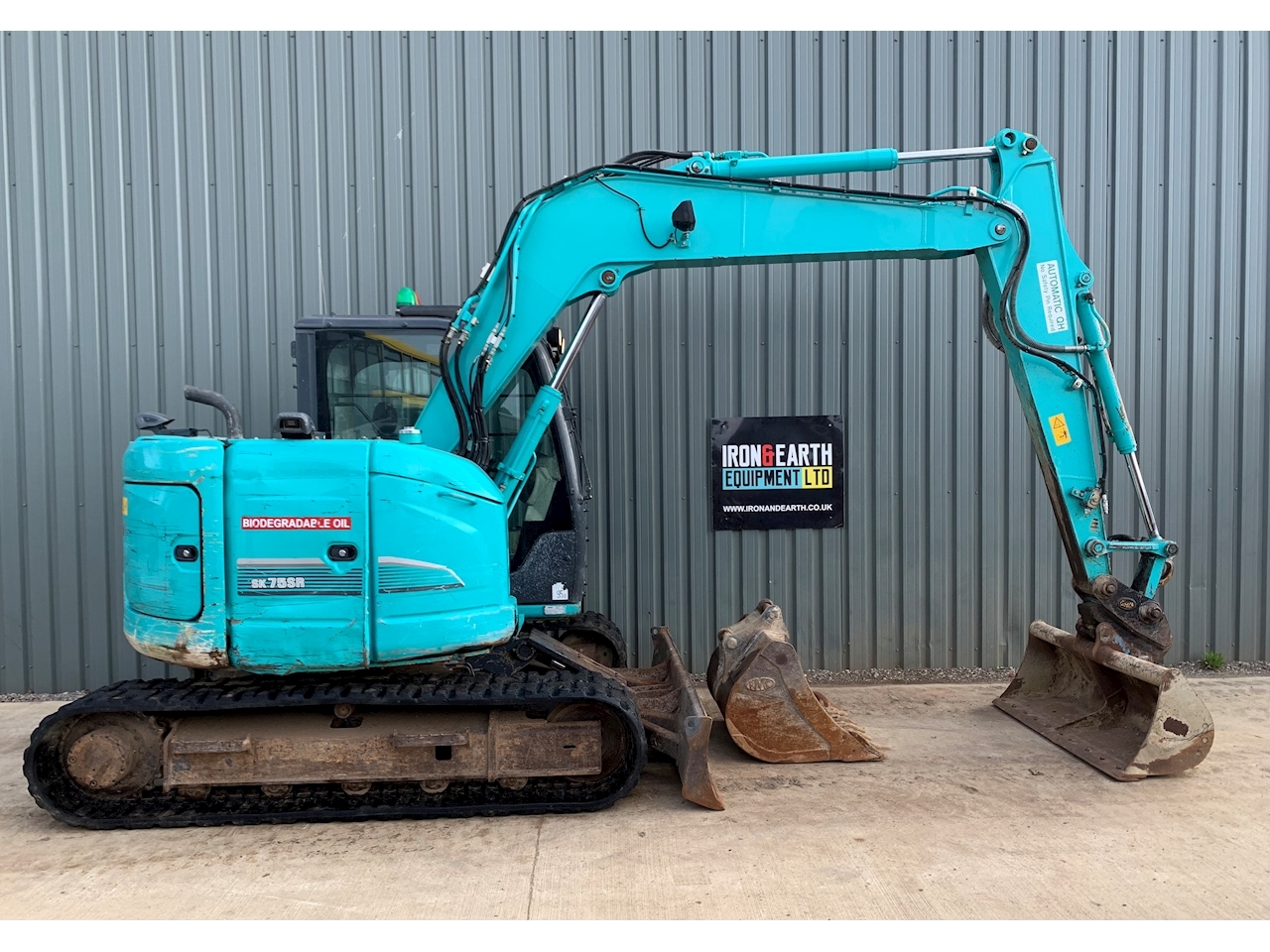 Used 2017 Kobelco SK75SR-3E 2017 For Sale (U81) | Iron & Earth ...