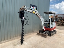1 to 2 Tonne Excavator Auger Image 2