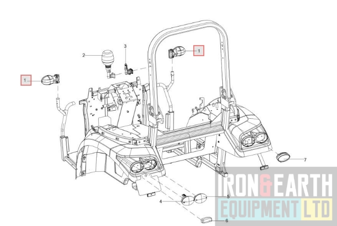 Front Indicator Light - Solis 26/50 Image 2