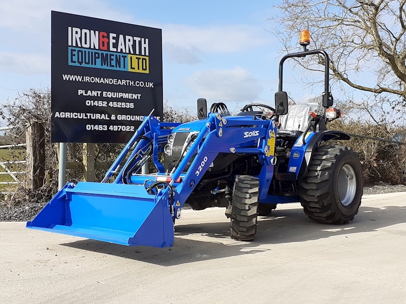 Solis H26 3200H Front Loader &amp; Standard Bucket Image 1