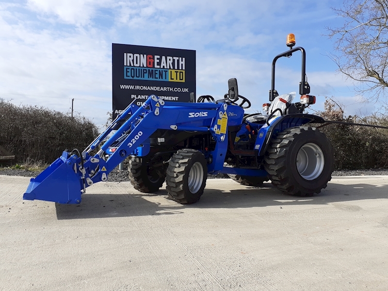 Solis H26 3200H Front Loader &amp; Standard Bucket Image 2