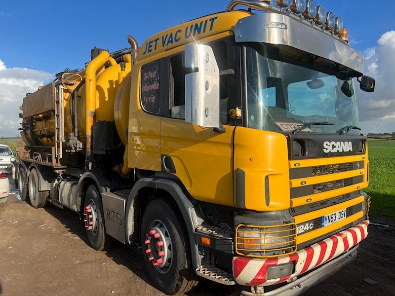 Scania 124 420HP Tanker with Vallely Jet Vac