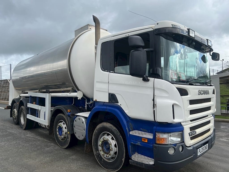 Scania P360 21,000 Litre Milk Tankers