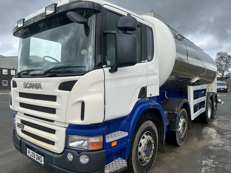 Scania P360 21,000 Litre Milk Tankers