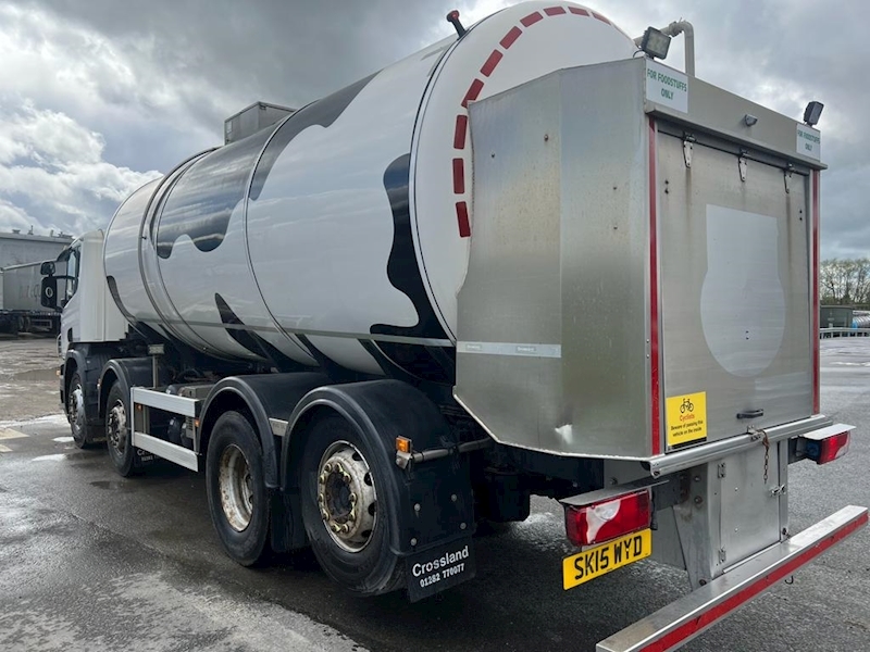 Scania P370 20,000 Litre Milk Tankers