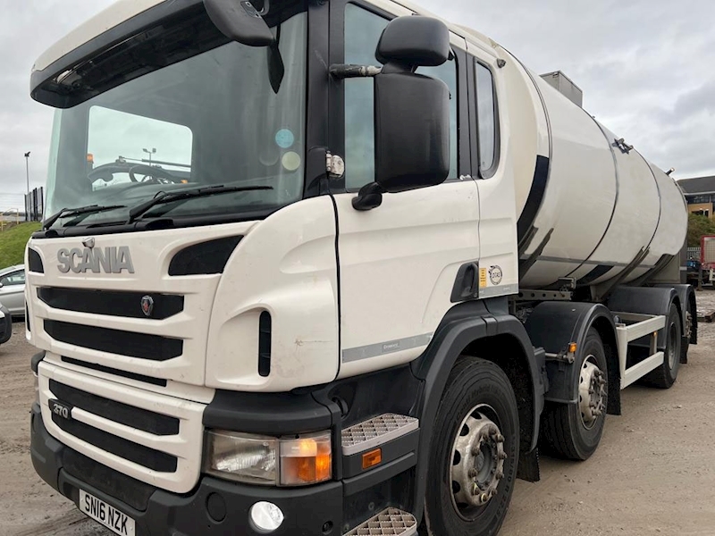 Scania P370 20,000 Litre Milk Tankers