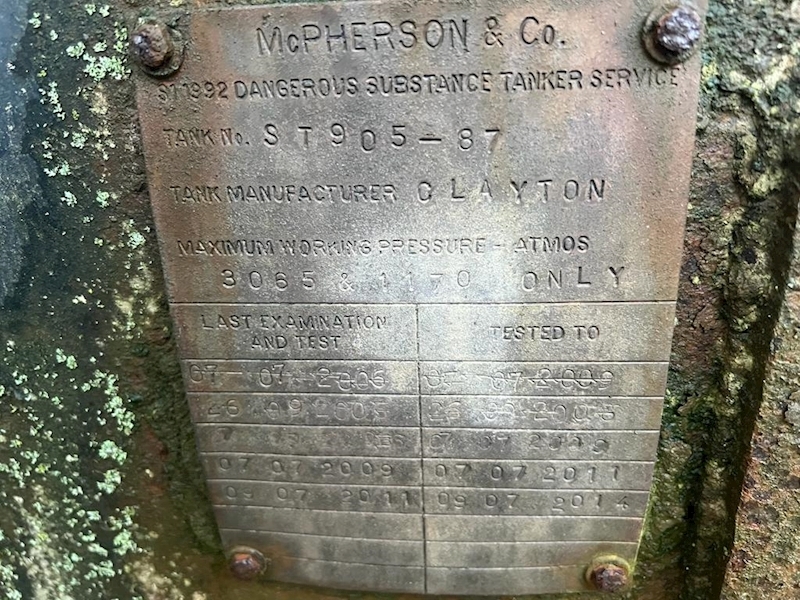 AHP 316 Stainless Steel Tanker