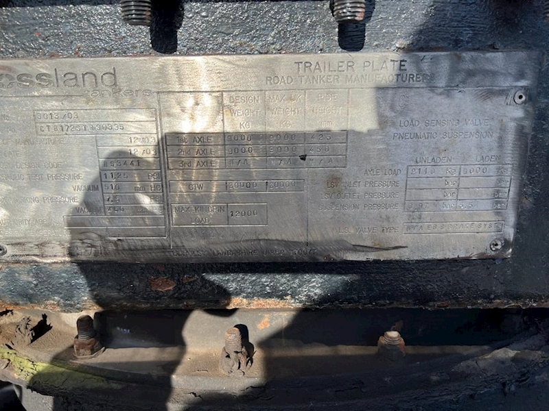 MAN TGS 25 440 with Crossland Stainless Tanker