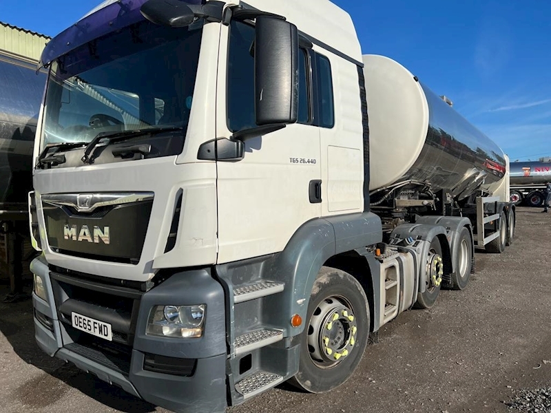 MAN TGS 25 440 with Crossland Stainless Tanker