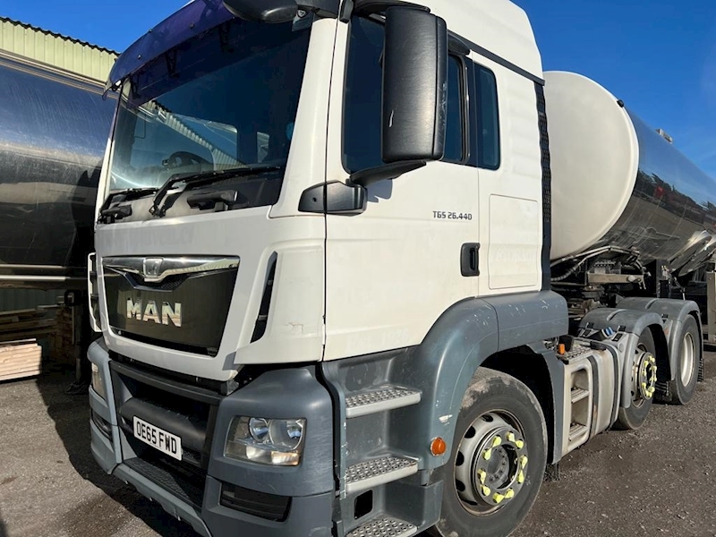 MAN TGS 25 440 with Crossland Stainless Tanker