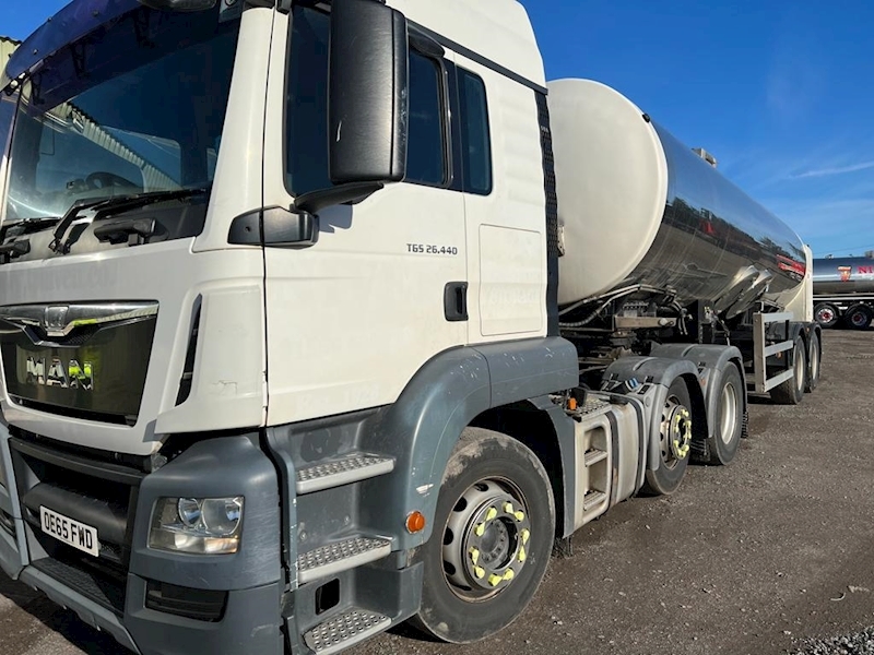 MAN TGS 25 440 with Crossland Stainless Tanker