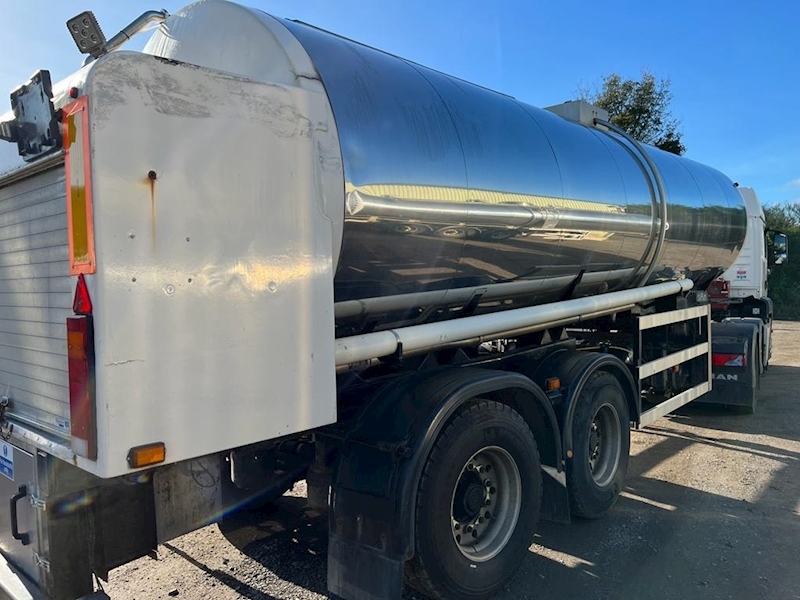 MAN TGS 25 440 with Crossland Stainless Tanker