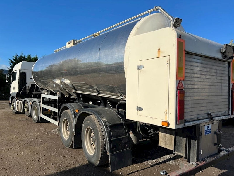 MAN TGS 25 440 with Crossland Stainless Tanker