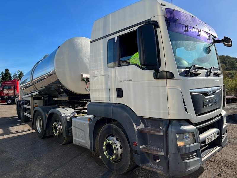 MAN TGS 25 440 with Crossland Stainless Tanker