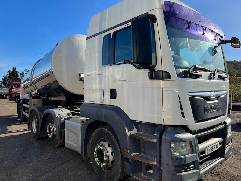 MAN TGS 25 440 with Crossland Stainless Tanker