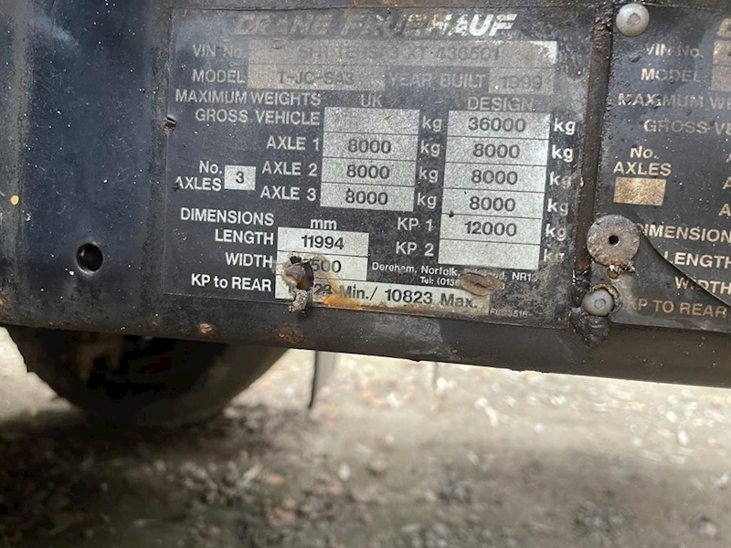 Crane Fruehauf Trailer 