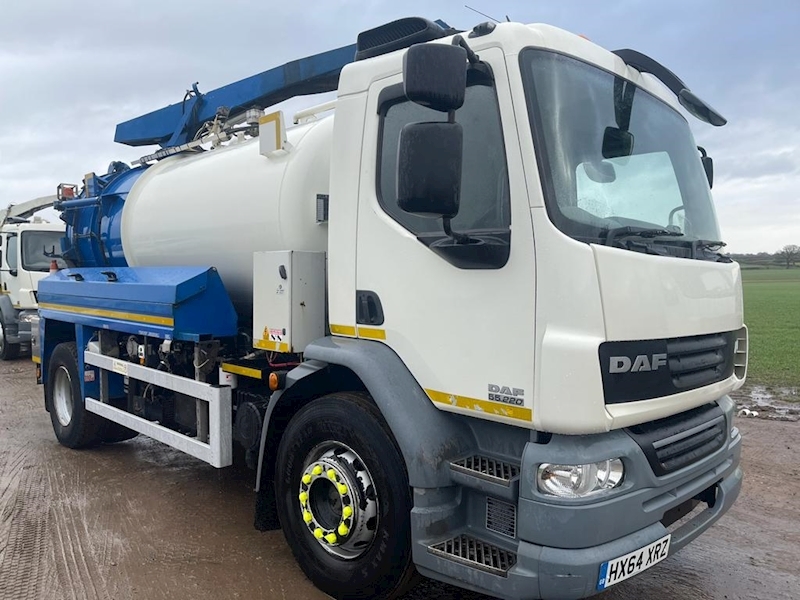 DAF 55 250 18 Ton Whale Jet Vac Tankers