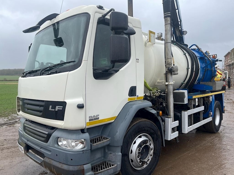 DAF 55 250 18 Ton Whale Jet Vac Tankers