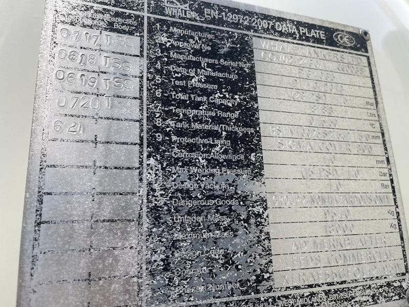 DAF 55 250 18 Ton Whale Jet Vac Tankers