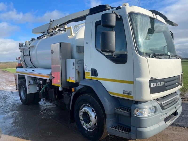 DAF 55 250 18 Ton Whale Jet Vac Tankers