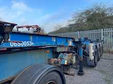 Dennison Trailer Skeletal Trailer 