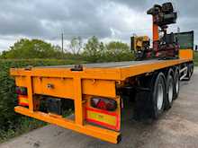 Dennison Brick Trailer Fitted with Atlas Brick Crane 