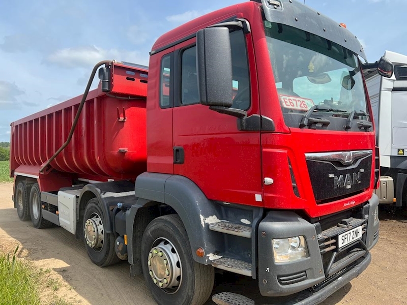 Used 2017 MAN TGS 32.460 8x4 Alloy Tipper For Sale (U639) Truck