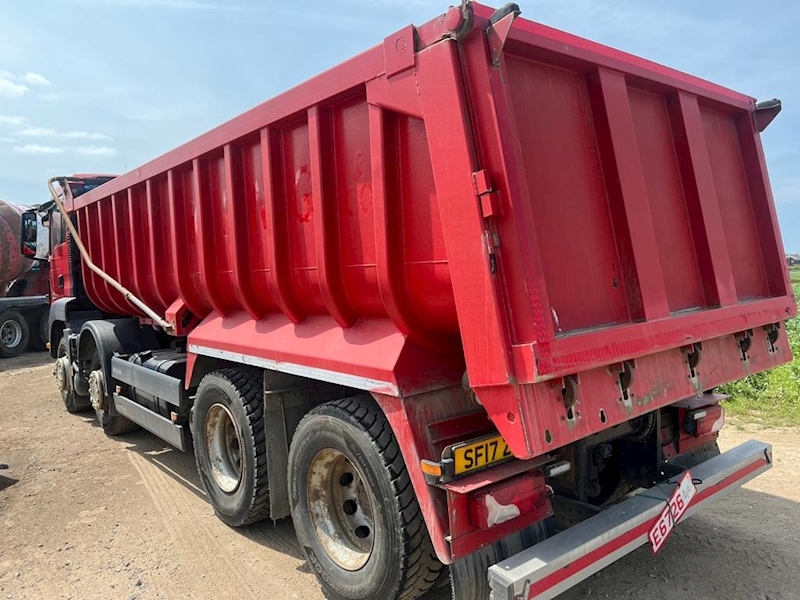 Used 2017 MAN TGS 32.460 8x4 Alloy Tipper For Sale in Leicestershire