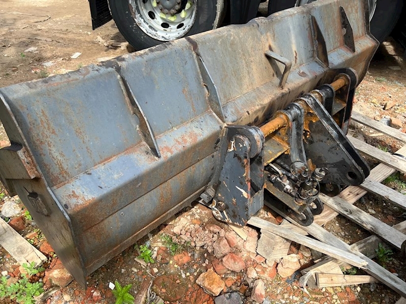 Black And White Articulated Telehandler