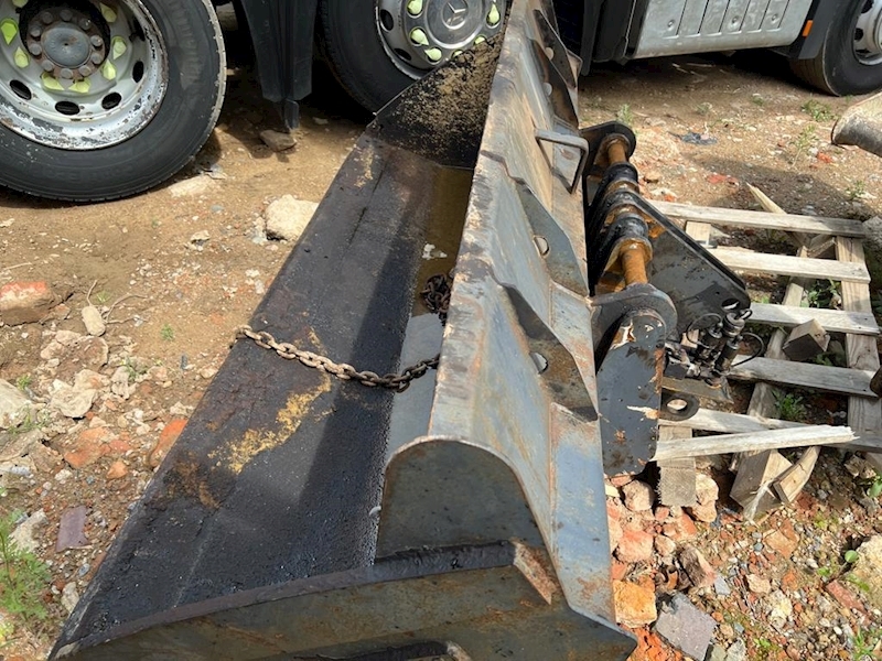 Black And White Articulated Telehandler