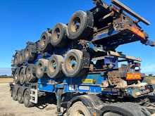 Dennison Stacks of Skelly Trailers 5 Per Stack 
