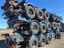 Dennison Stacks of Skelly Trailers 5 Per Stack 