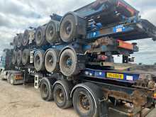 Dennison Stacks of Skelly Trailers 5 Per Stack 