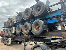 Dennison Stacks of Skelly Trailers 5 Per Stack 