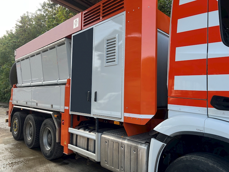 Mercedes-Benz 510 HP RSP 6 RD 8000 Suction Excavator Specialist Vehicle 