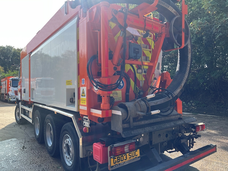 Mercedes-Benz 510 HP RSP 6 RD 8000 Suction Excavator Specialist Vehicle 