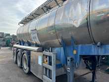 Crane Fruehauf GP Chemical 316 Stainless Steel 30,000 Litre Tanker 