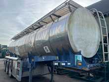 Crane Fruehauf GP Chemical 316 Stainless Steel 30,000 Litre Tanker 